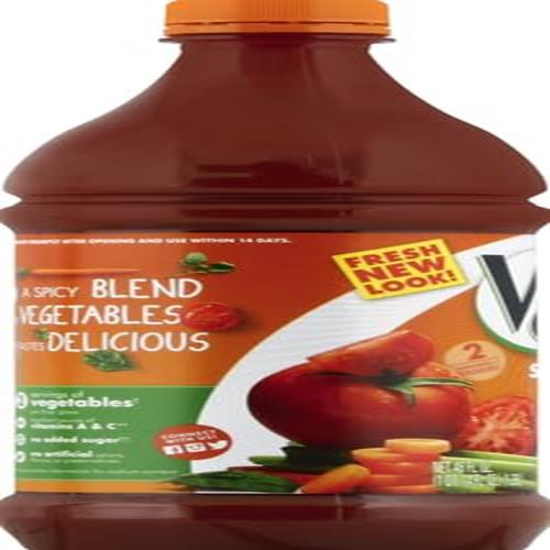 V8 Spicy Hot 100% Vegetable Juice, 46 Fl Oz Bottle