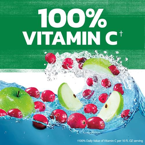 Ocean Spray Cran-Apple Cranberry Apple Juice Drinks, 10 Fl Oz (Pack Of 6)