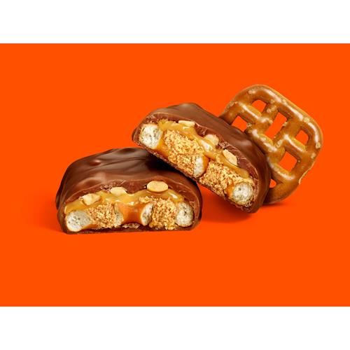 Reeses Take 5 Pretzel, Peanut And Chocolate Snack Size, Candy Bag, 11.25 Oz