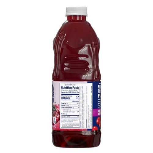 Ocean Spray Zero Sugar Mixed Berry Juice Drink, Cranberry Juice Drink Sweetened With Stevia, 64 Fl Oz Bottle
