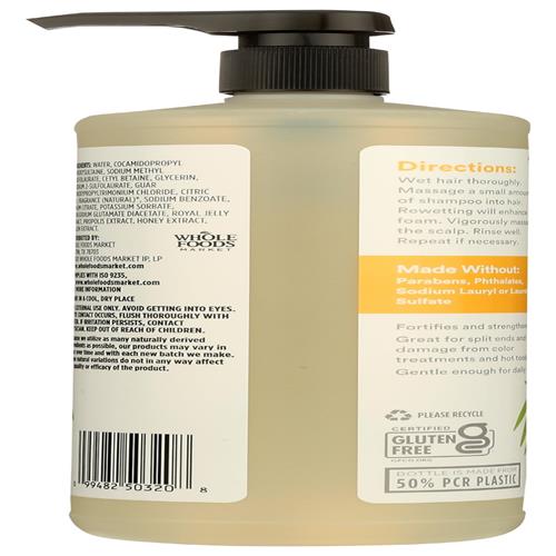 Whole Foods Market Strength & Vitality Shampoo, Coconut & Honey, 32 Fl Oz