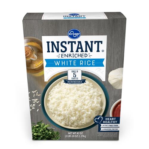 Kroger Instant Enriched White Rice 42 oz