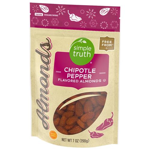 Simple Truth Chipotle Pepper Flavored Almonds 7 oz