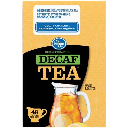 Kroger Decaf Tea Bags 48 ct