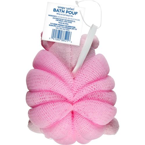 Kroger Soapy Safari Bath Pouf - Assorted 1 ct
