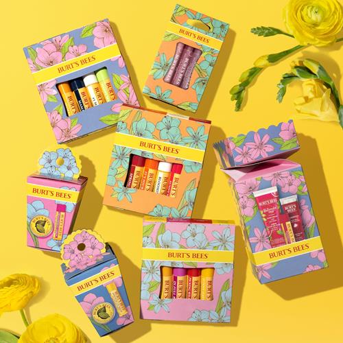 Burts Bees Gifts Ideas - Just Picked Lip Balm Set, Pomegranate, Watermelon, Sweet Mandarin, Coconut & Pear, Natural Origin Lip Treatment, 4 Tubes, 0.15 Oz.