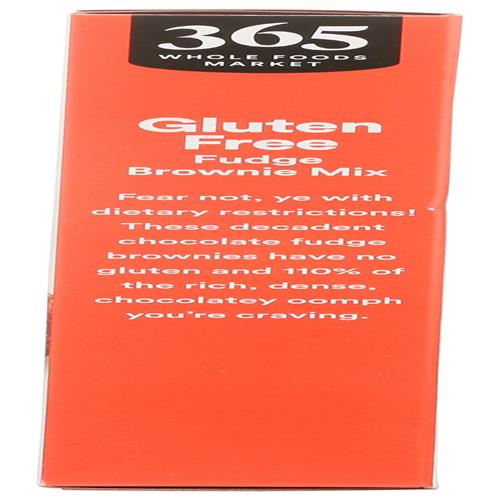 Whole Foods Market, Gluten-Free Brownie Mix, 15 Ounce
