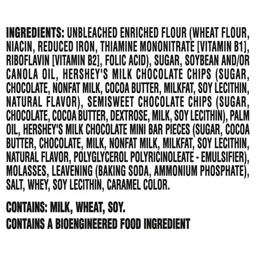 Chips Ahoy! Hersheys Milk Chocolate Chip Cookies, 9.5 Oz