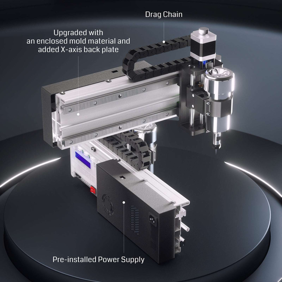 [Open Box] 3020-PRO MAX V2 CNC Router for Metal Carving and Cutting
