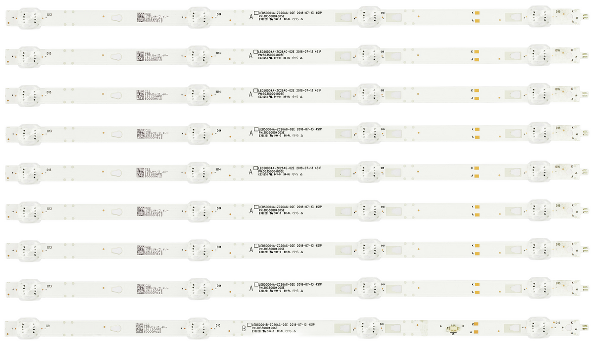 ONN RCA Element Etc. 30350004005E / 30350004006E LED Backlight Strips (9)