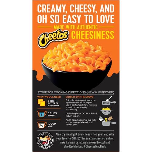 Cheetos Mac N Cheese Bold & Cheesy, 5.9 Oz