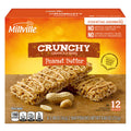 Millville Peanut Butter Crunchy Granola Bar 2 packs, 6 count