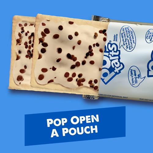 Pop-Tarts Toaster Pastries, Breakfast Foods, Kids Snacks, Frosted Chocolatey Chip Pancake, 13.5Oz Box (8 Pop-Tarts)