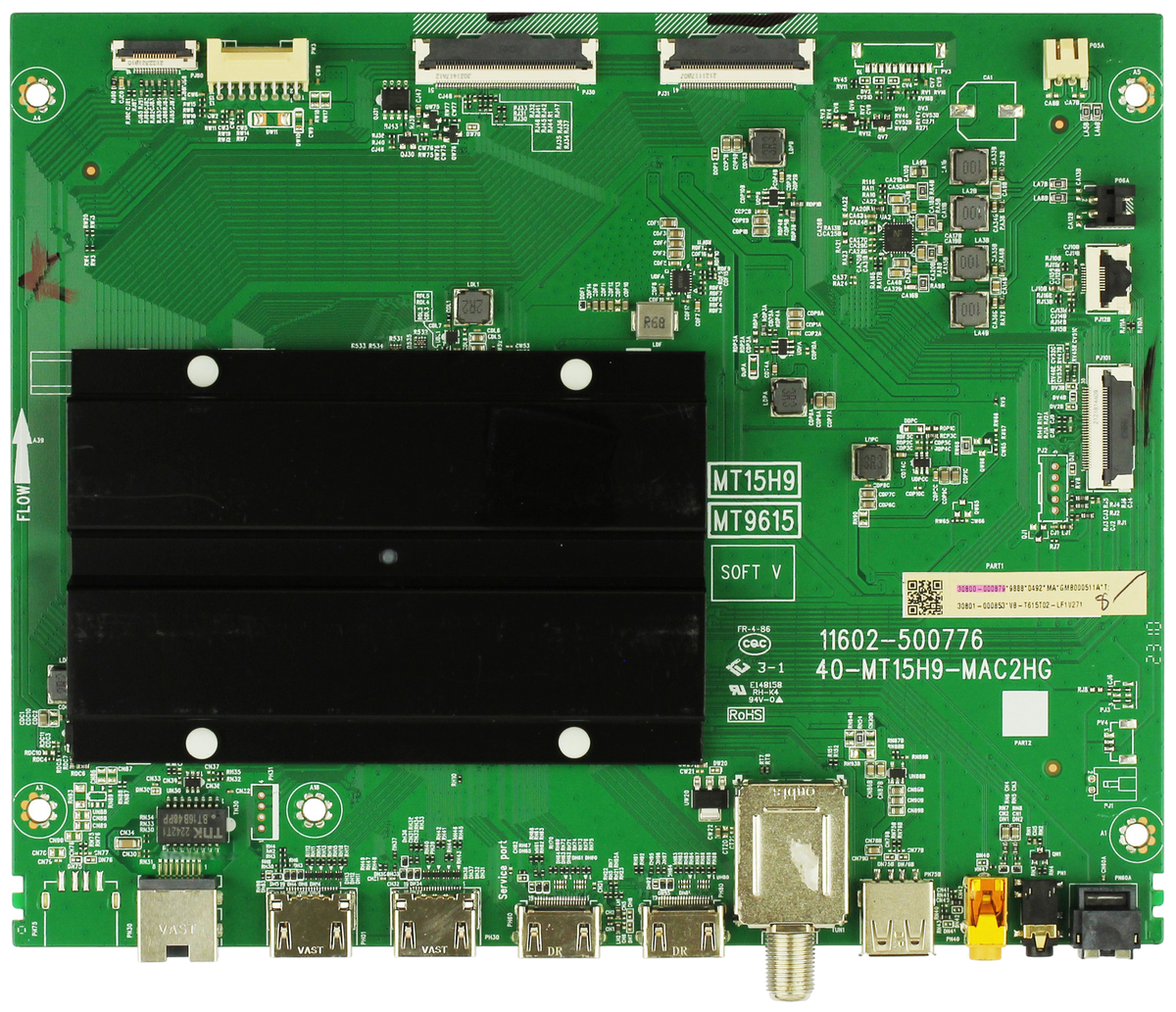 30800-000879 TCL Main Board, 40-MT15H9-MAC2HG, 11602-500776, 65Q750G, 75Q750G, 55Q750G