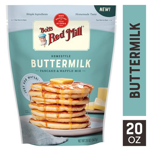 Bobs Red Mill Homestyle Buttermilk Pancake & Waffle Mix 20 Oz