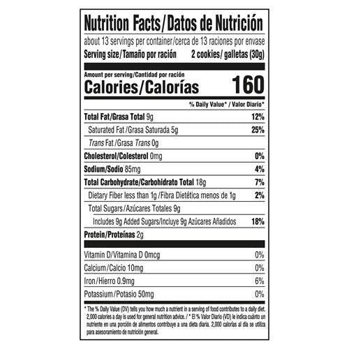 Chips Ahoy! Reese’S Peanut Butter Cup Chocolate Chip Cookies, Family Size, 14.25 Oz