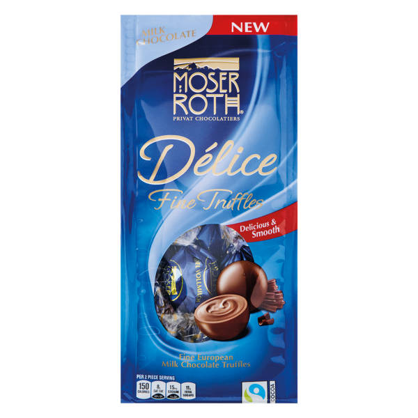 Moser Roth Assorted Chocolate Delice Truffles - 4.9383 oz