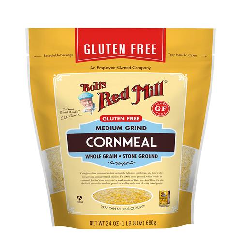 Bobs Red Mill Gluten Free Cornmeal, 24 Oz