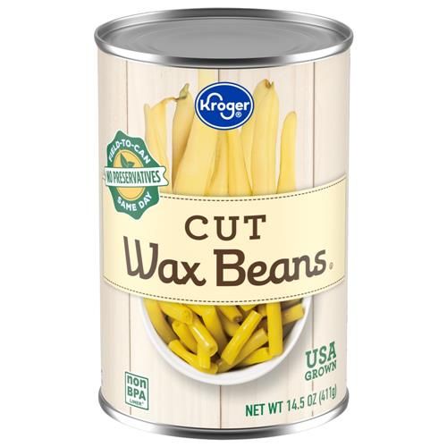 Kroger Cut Wax Beans 14.5 oz