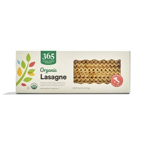 Whole Foods Market, Organic Lasagne, 16 Oz
