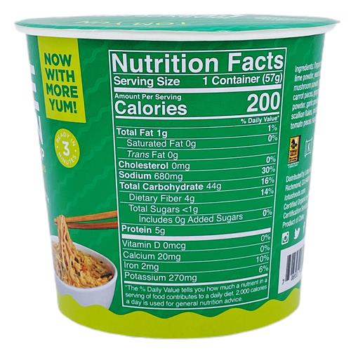 Lotus Foods Tom Yum Rice Ramen Noodle Soup Org 2 Oz