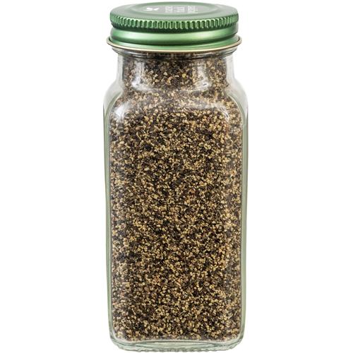 Simply Organic Coarse Ground Black Pepper, 2.47 Ounce Bottle, Coarsely Ground Fo Fresh-Cracked Bite, Kosher