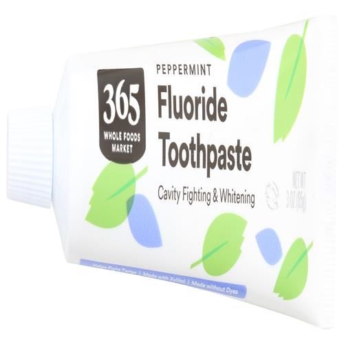 Whole Foods Market Toothpaste Fluoride Travel, 3 Ounce