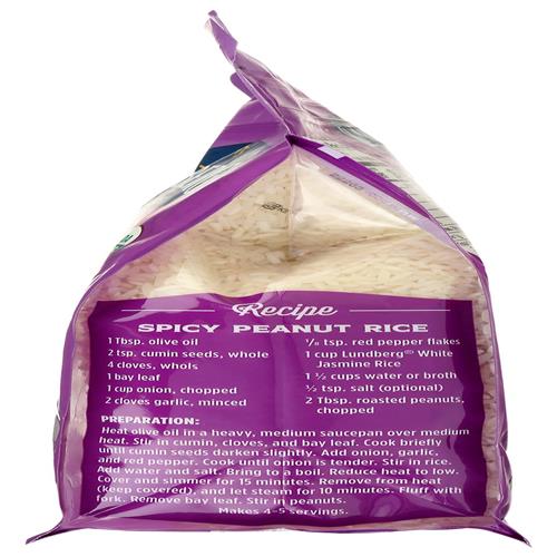 Lundberg Family Farms Organic California White Jasmine Rice, 64 Oz