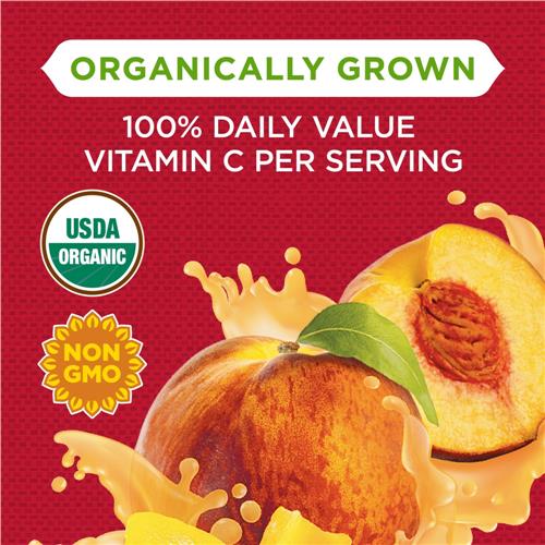 Simple Truth Organic Yellow Cling Diced Peach Cups in 100% Juice 4 ct / 4 oz