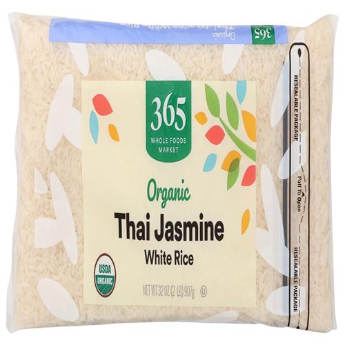 Whole Foods Market, Organic Jasmine Thai White Rice, 32 Oz