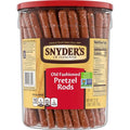 Snyders Of Hanover, Old Fashioned Pretzel Rods, 27 Oz Canister