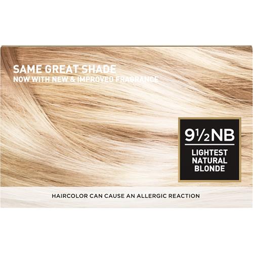 Loreal Paris Superior Preference Fade-Defying + Shine Permanent Hair Color, 9.5Nb Lightest Natural Blonde, Pack Of 1, Hair Dye