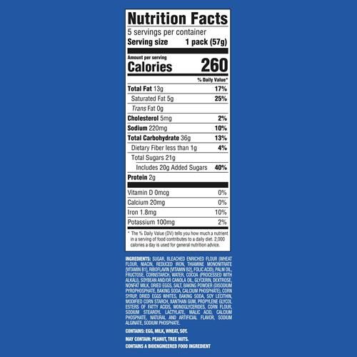 Oreo Cakesters Soft Snack Cakes, 5 - 2.02 Oz Snack Packs