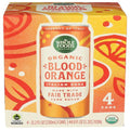 Whole Foods Market 4 Pack Organic Italian Soda, Blood Orange, 11.2 Fluid Ounce