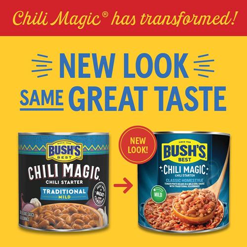 Bushs Best Chili Magic Traditional Mild Chili Starter 15.5 Oz