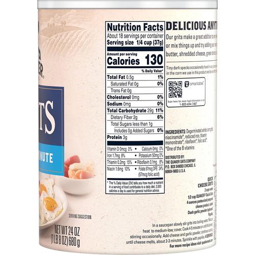 Quaker 5-Minute Grits, 24 Oz