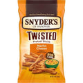 Snyders Of Hanover, Nacho Cheese Twisted Pretzel Sticks, 12-Oz. Bag