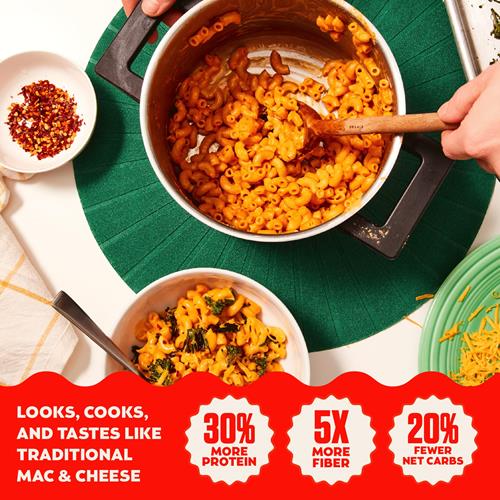Banza Deluxe Shells Mac And Cheese With Creamy Cheddar - High Protein, Gluten Free, And Lower Carb Deluxe Protein Mac And Cheese 11.0Oz