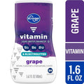 Kroger Vitamin Grape Water Enhancer Bottle 1.62 fl oz
