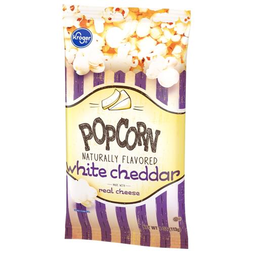 Kroger White Cheddar Popcorn 4 oz