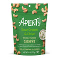 Aplenty Sour Cream And Chive Cashews, 8 Oz
