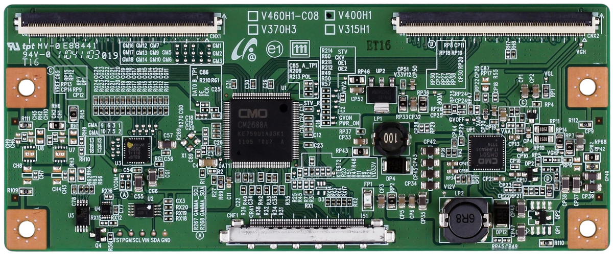 Samsung 35-D044854 (V400H1) T-Con Board for UN40C5000QFXZA