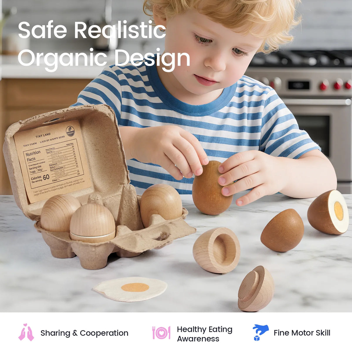 Tiny Land® Egg Combo Playset