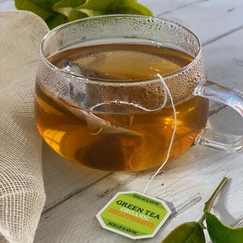 Bigelow Tea Decaffeinated Organic Green Tea Bags, 40 Ct