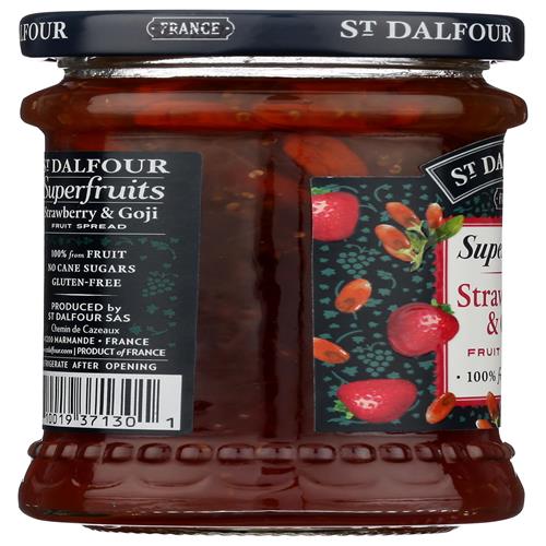 St Dalfour Strawberry & Goji Superfruits Spread, 6 Oz