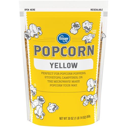 Kroger Yellow Popcorn Kernels 30 oz