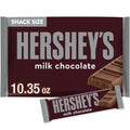 Hersheys Milk Chocolate Snack Size, Candy Bag, 10.35 Oz