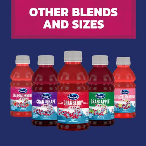 Ocean Spray Cran-Watermelon Cranberry Watermelon Juice Drinks, 10 Fl Oz Bottles, 6 Count (Pack Of 1)