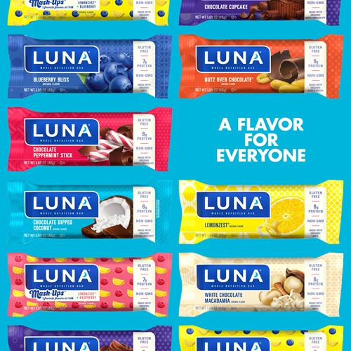 Luna Bar - Chocolate Dipped Coconut Flavor - Snack Bars - Non-Gmo - Gluten-Free Protein Bars - Made With Organic Oats (1 Count)