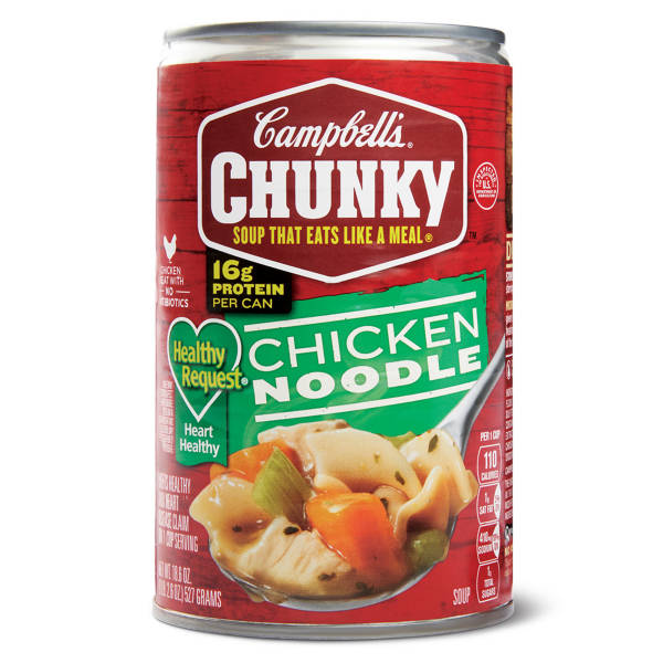 Campbell's Chunky Chicken Noodle Soup, 18.6 oz Can